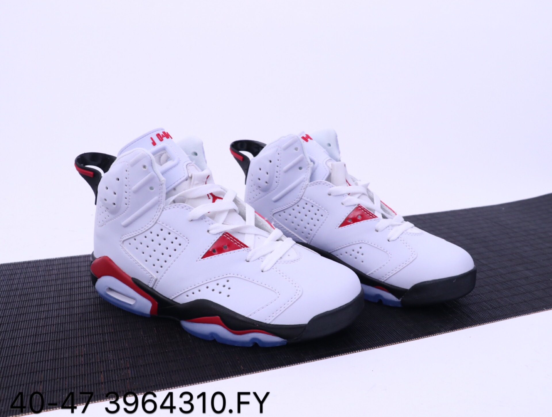 OriginalJordan 6 Tinker White Red Black - Click Image to Close